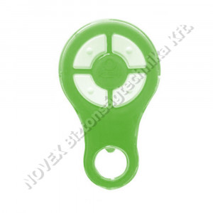 ADÓ-VEVŐ - Key Automation - KEY-SUB-44GR 4 csatornás ugrókódos adó, zöld