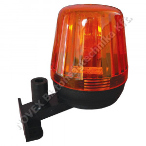 FÉNYJELZŐ - TigerMat - LAMP230A VILLOGÓ Villogó, narancs színű, AC, 40W, elektronikával