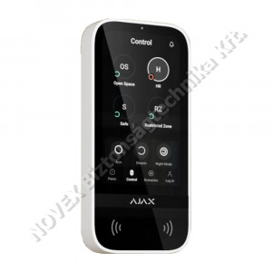 KEZELŐ - Ajax - KeyPad TouchScreen (8EU) ASP white