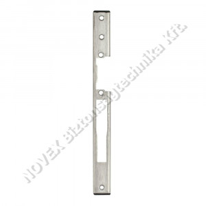 KIEGÉSZÍTŐ - Dorcas - GU-L Hosszú műanyag ajtóra INOX 2435