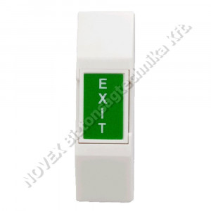 KIEGÉSZÍTŐ - Yli - 5C-65B keskeny műa. nyomógomb EXIT felirattal (1094)