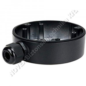 DOBOZ - Hikvision -DS-1280ZJ-DM8-B Kültéri kötődoboz dómkamerákhoz (turret), fekete