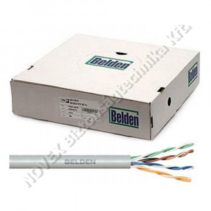 LAN KÁBEL - Belden - XLAN200U/UTP100-G UTP fali kábel; cat5e; 100 fm; dobozos kiszerelés; 0,51 mm