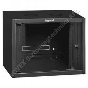 RACK - Legrand - 19' fali kivitel (9U, 494x600x400,antracit) (646201)