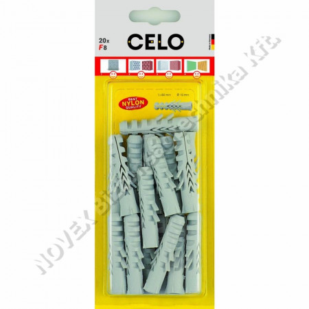 TIPLI - Celo - 58NF20 F normál tipli M8 20 db/cs
