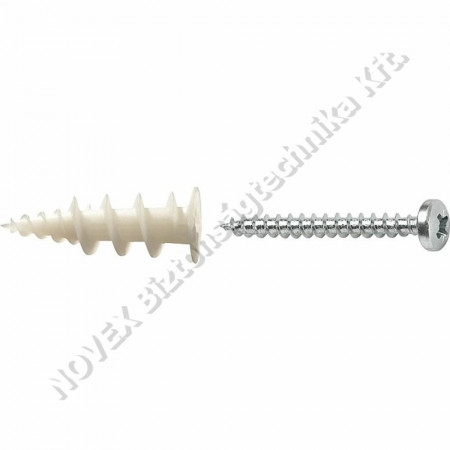 TIPLI - Celo - 5GKDPZ6 TIPLI Bliszteres műanyag önfúró gipszkarton tipli + 4,5x40 csavar 10db