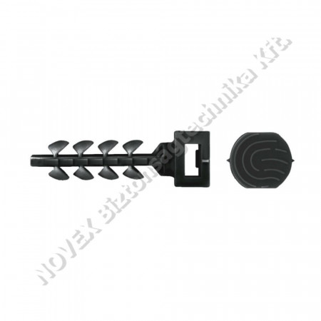 KIEGÉSZÍTŐ - Celo - 946IFS insertfix kötegelőtalp O6, kis fejjel, fekete