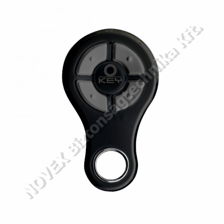 ADÓ-VEVŐ - Key Automation - KEY-SUB-44R 4 csatornás ugrókódos adó, fekete