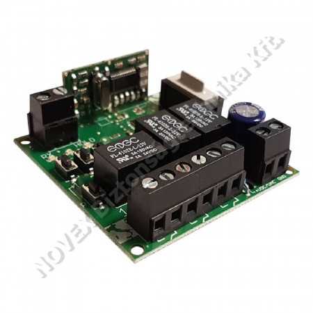 ADÓ-VEVŐ - Tecno - RADAN4T12 3 csatronás vevő, 433MHz, ugrókódos