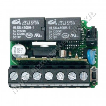 ADÓ-VEVŐ - Tecno - TRX2 2 csatornás vevő, 433MHz