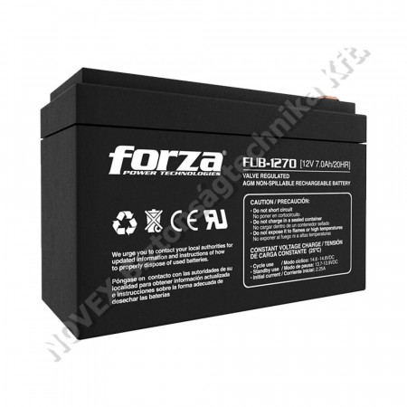 AKKUMULÁTOR - N/A - For-Za WP 12V 7Ah