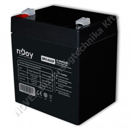 AKKUMULÁTOR - Njoy - GP4.5121F 12V 4,5Ah