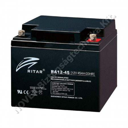 AKKUMULÁTOR - Ritar - 12V-45Ah akkumulátor