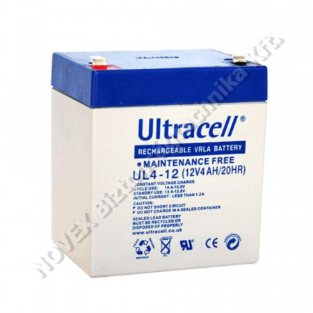 AKKUMULÁTOR - Ultracell - 12V 4Ah