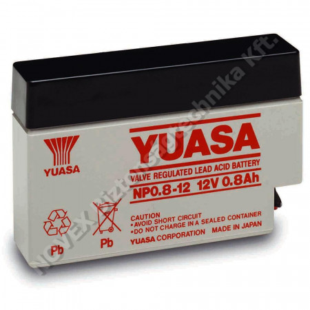 AKKUMULÁTOR - Yuasa - 12V 0,8Ah