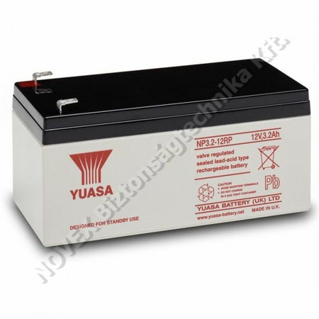 AKKUMULÁTOR - Yuasa - 12V 3,2Ah