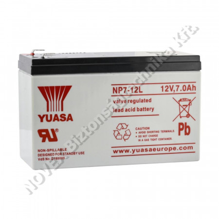 AKKUMULÁTOR - Yuasa - 12V 7Ah
