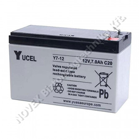 AKKUMULÁTOR - Yucell - 12V 7Ah
