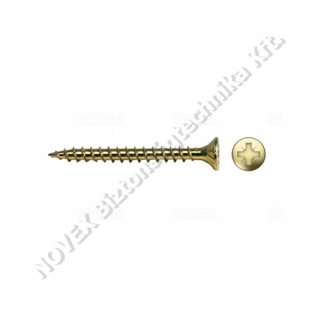 CSAVAR - Celo - 9B680VLOX50 Velox facsavar PZ horonnyal,6x80 sárga cink