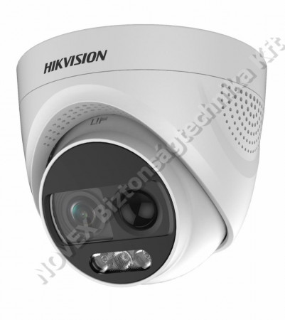 KAMERA - Hikvision - DS-2CE72DFT-PIRXOF28 (2,8mm) 2MP ColorVu THD WDR PIR fix dóm.