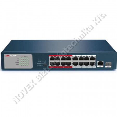 SWITCH - Hikvision - DS-3E0318P-E/M 18 portos PoE switch