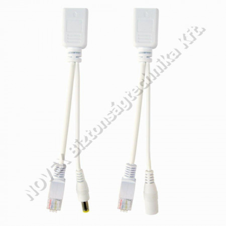 EGYÉB - Gembird - Adapter UTP passive PoE adapter Kit (PP12-POE-0), POE kábeles szett