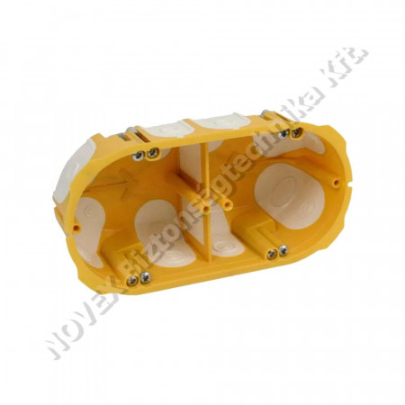 EGYÉB - Kopos - Gipszkarton doboz 2-es sárga, KPL 64-50/2LD NA