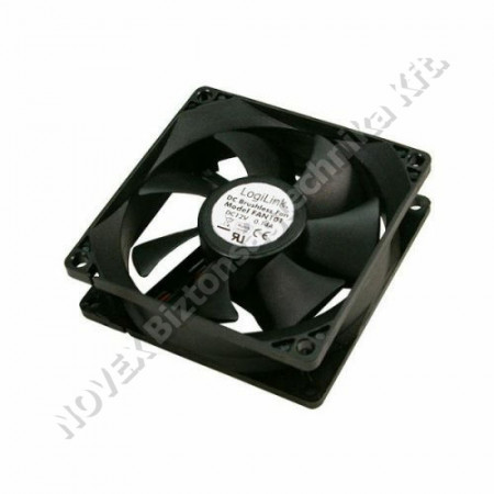 EGYÉB - Logilink - FAN101 Ventilátor 80x80x25mm fekete