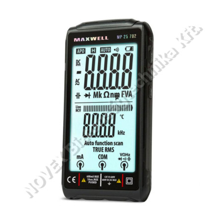 EGYÉB - Maxwell - Automata \"FullScreen\" multiméter - 4,2 - akkumulátor .. (25702)