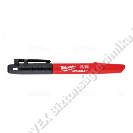 EGYÉB - Milwaukee - MIL48223100 Milwaukee INKZALL jelölö filc vékony tartós hegyú fekete
