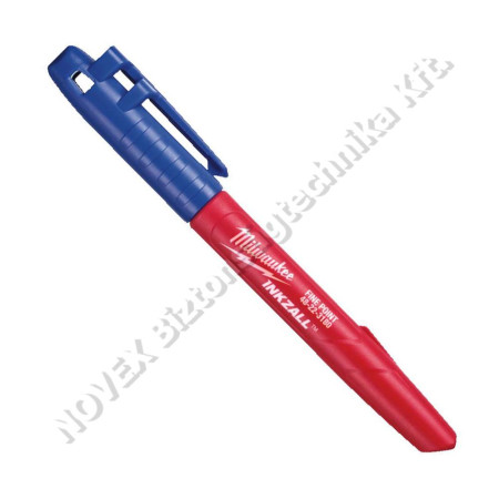 EGYÉB - Milwaukee - MIL4932492126 Jelölő filc Vékony tartós hegyű Kék INKZALL