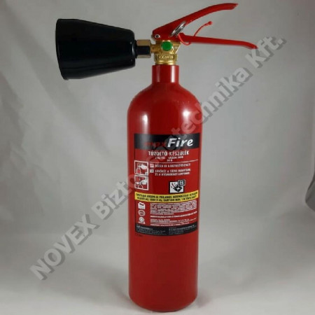 EGYÉB - Mobiak - 2kg-os szén-dioxiddal oltó, gázzal oltó 34B MOB2KGCO2