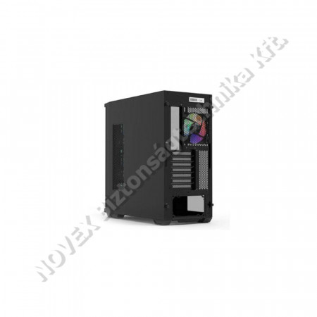 EGYÉB - N/A - Zalman Z10 ház midi ATX tápegység nélkül,fekete