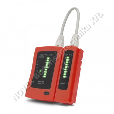 EGYÉB - Noname - CT468 LAN kábeltesztelő műszer RJ45, RJ12, RJ11