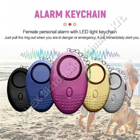 EGYÉB - Noname - Személyi riasztó lila, fekete, rózsaszín, kék