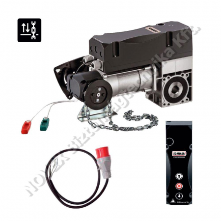 HAJTÓMŰ - Sommer - YS12390-00003 GIGAsedo 024.100 DXMT0+ Set(30m2 - 450 kg) 24rpm/100Nm/0,37kW, 7 m