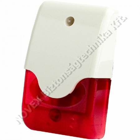 HANG-FÉNYJELZŐ - KPS - LD-95 beltéri, 2vezeték (PIROS)