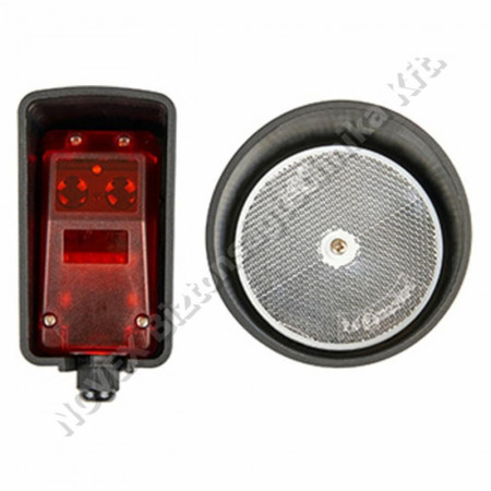 INFRASOROMPÓ - TigerMat - PXBEAM INFRASOROMPÓ Infrasorompó, prizmás, kültéri, adó-vevő egyben