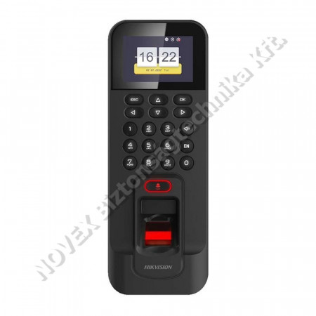 KÁRTYAOLVASÓ - Hikvision - K1T804AMF beléptető, ujjlenyomat, mifare