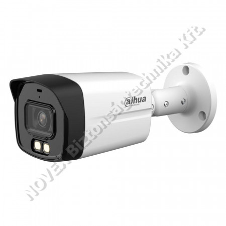 KAMERA - Dahua - HAC-HFW1500TLM-IL-A-0360B-S2 5 MP Full-color HDCVI DWDR fix IR/láthatófény csőkam.