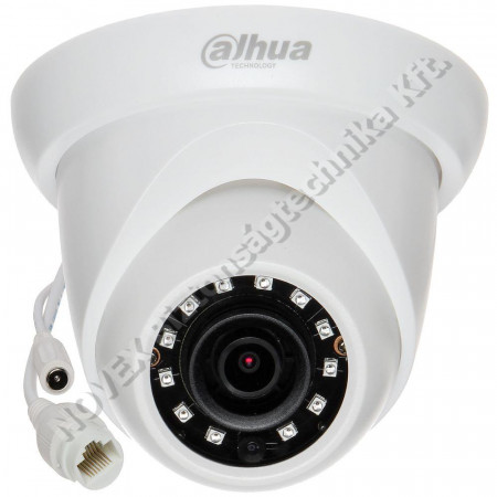 KAMERA - Dahua - IPC-HDW1431S-0280B-S4 4MP IR fixoptikás dómkamera 2,8mm
