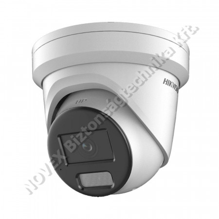 KAMERA - Hikvision - DS-2CD2327G2-LU (4mm) 2 MP WDR fix ColorVu AcuSense IP dómkamera; láthatófény