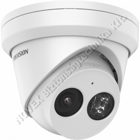 KAMERA - Hikvision - DS-2CD2343G2-IU (2.8mm) 4 MP WDR fix EXIR IP dómkamera, beépített mikrofon