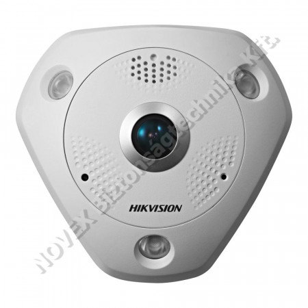 KAMERA - Hikvision - DS-2CD6365G0E-IVS (1.27mm) (B) 6 MP 360° vandálbiztos IR Smart IP panorámakam.