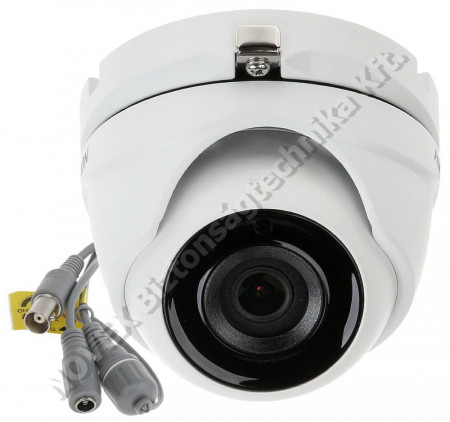 KAMERA - Hikvision - DS-2CE56D8T-ITMF (3.6mm) 2 MP THD WDR fix EXIR dómkamera, OSD menüvel, TVI/AHD/