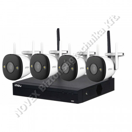 KAMERA SZETT - Imou - KIT/NVR1104HS-WS2/4-F22P 4x 2MP-2,8mm, H265, mikr., IR30m; 1x NVR 4csat, 1TB )