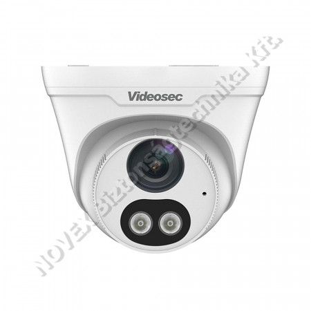 KAMERA - Videosec - IPD-3612LSA-28WAL 2MP Starlight SMART IP Dóm Kamera, (fix 2.8 mm), mikr. hangsz.