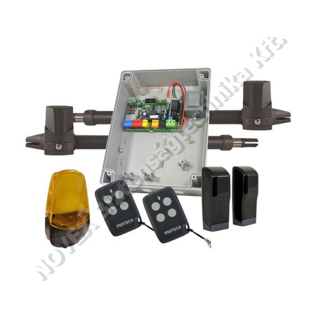 KAPU SZETT - Proteco - KIT-LEADER4-New szárnyaskapu mozgató szett,2,75m-es kapuszárnyig