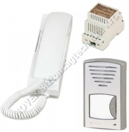 KAPUTELEFON - Farfisa - FA/KIT1CKSD Kaputelefon szett 1 lakásos, audiós, 1+1vez.