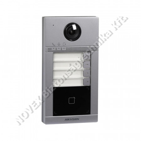 KAPUTELEFON - Hikvision - DS-KV8413-WME1/Flush négylakásos IP video-kaputelfon